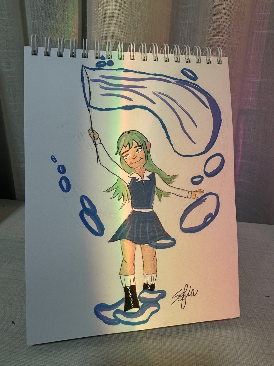 bysofaa_'s tweet photo. #RPGtober DIA 3!!! ✨
confesso que foi extremamente difícil escolher qual dos meus personagens favoritos eu ia desenhar! Eu simplesmente amo todos! Então apelei pra roleta e a escolhida foi a… Helenaaa! 💚🫧
#InstitutoÉterRPG #MorfeuRPG https://t.co/jYg7Sfbb5L