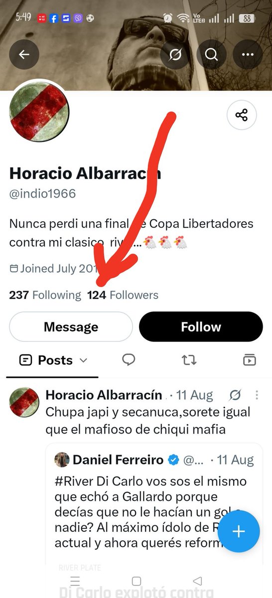 Sanishd7en's tweet photo. @indio1966 @GBarca_ Fake followers 👎 https://t.co/JImjo2s3wJ