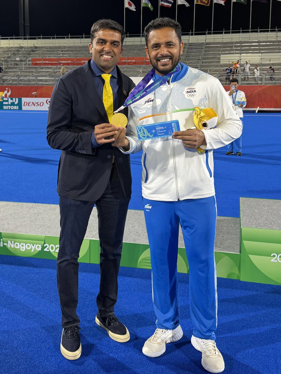 ParthJindal11's tweet photo. Returning to India after spending the last 4 days at Aichi Nagoya at the Asian Games @AsianGames_2026 Had the opportunity to witness many medals but more importantly had the chance to spend time with many athletes, coaches and administrators. One thing is very clear India came into the Asian Games extremely well prepared. The amount of focus on sports science, nutrition and the amount of work done by each of the federations, SAI and the sports ministry has never been seen before. Kudos to them and the work ethic of all involved. Every athlete and administrator  who i met and spoke to had come here to compete, to win medals and not merely to participate. The number of Personal bests was also something to be proud of. Sure the 85 medals are less than the 107 of 3 years ago but barring a few sports India achieved its goals. For all those calling for an introspection after these games i call on all of you to introspect and see what you are doing to help India perform better. I am proud of India’s showing in Nagoya and am enthused that all of us who work daily in Indian sport will learn from this and will be even better prepared heading into @LA28 - the goal is clear at least 20 medals at LA28.