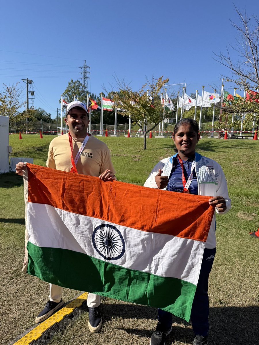 ParthJindal11's tweet photo. Returning to India after spending the last 4 days at Aichi Nagoya at the Asian Games @AsianGames_2026 Had the opportunity to witness many medals but more importantly had the chance to spend time with many athletes, coaches and administrators. One thing is very clear India came into the Asian Games extremely well prepared. The amount of focus on sports science, nutrition and the amount of work done by each of the federations, SAI and the sports ministry has never been seen before. Kudos to them and the work ethic of all involved. Every athlete and administrator  who i met and spoke to had come here to compete, to win medals and not merely to participate. The number of Personal bests was also something to be proud of. Sure the 85 medals are less than the 107 of 3 years ago but barring a few sports India achieved its goals. For all those calling for an introspection after these games i call on all of you to introspect and see what you are doing to help India perform better. I am proud of India’s showing in Nagoya and am enthused that all of us who work daily in Indian sport will learn from this and will be even better prepared heading into @LA28 - the goal is clear at least 20 medals at LA28.