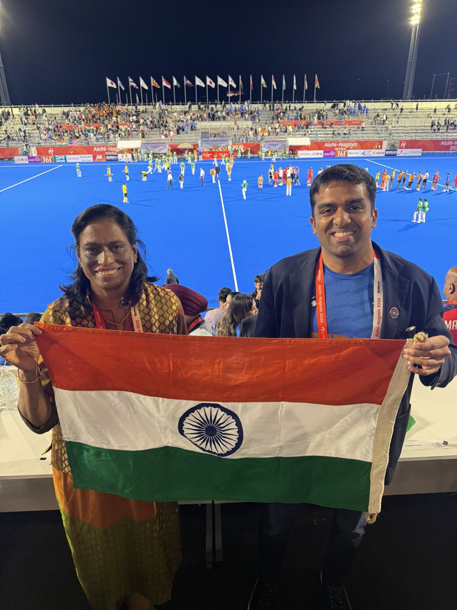 ParthJindal11's tweet photo. Returning to India after spending the last 4 days at Aichi Nagoya at the Asian Games @AsianGames_2026 Had the opportunity to witness many medals but more importantly had the chance to spend time with many athletes, coaches and administrators. One thing is very clear India came into the Asian Games extremely well prepared. The amount of focus on sports science, nutrition and the amount of work done by each of the federations, SAI and the sports ministry has never been seen before. Kudos to them and the work ethic of all involved. Every athlete and administrator  who i met and spoke to had come here to compete, to win medals and not merely to participate. The number of Personal bests was also something to be proud of. Sure the 85 medals are less than the 107 of 3 years ago but barring a few sports India achieved its goals. For all those calling for an introspection after these games i call on all of you to introspect and see what you are doing to help India perform better. I am proud of India’s showing in Nagoya and am enthused that all of us who work daily in Indian sport will learn from this and will be even better prepared heading into @LA28 - the goal is clear at least 20 medals at LA28.