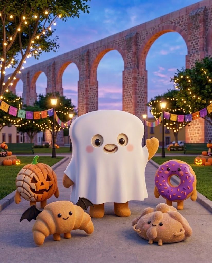 PANqueretaro's tweet photo. Ha llegado octubre y el PANecito lo sabe  👻 https://t.co/16AEPqiiJa