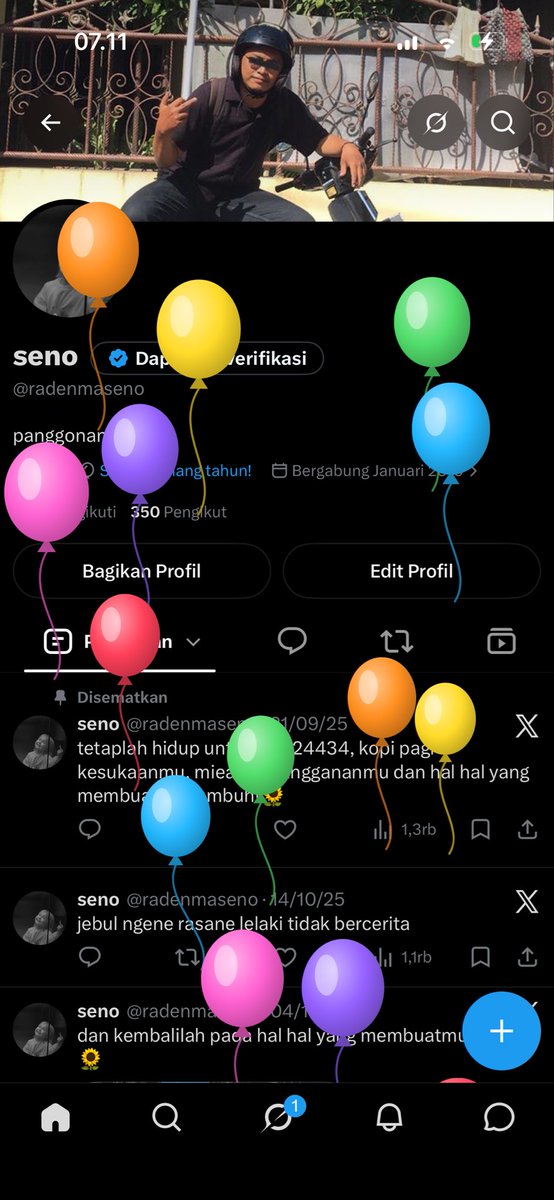 radenmaseno's tweet photo. eh hepibesdee https://t.co/tzNWEskf3Q