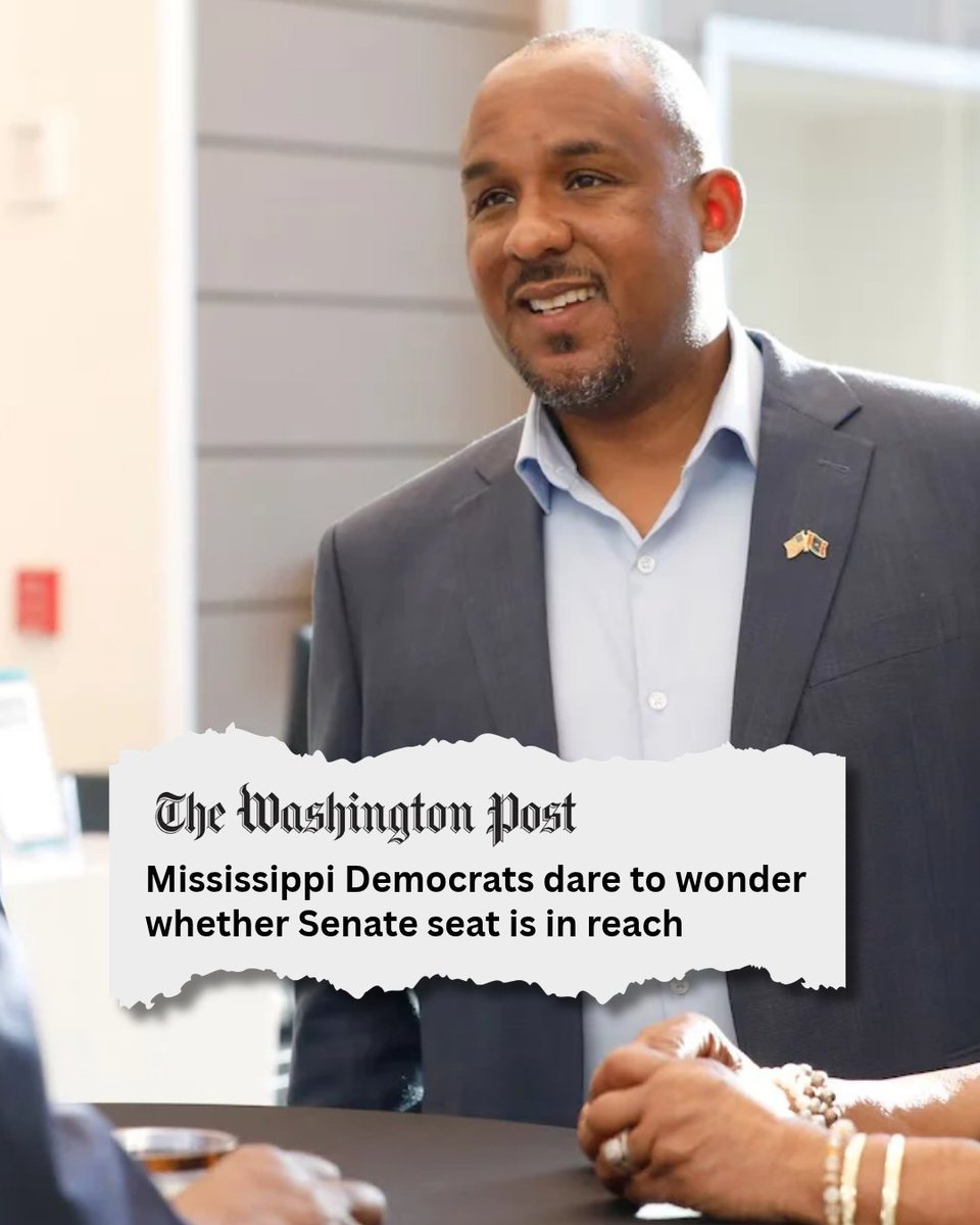 scott_colom's tweet photo. If you want to earn the support of working people, you have to show up for them — including in the rural communities that too often get overlooked.

For years, national Democrats have treated Mississippi like a state they could write off. Well, I don’t believe in writing off a single community or voter because Mississippi Matters.