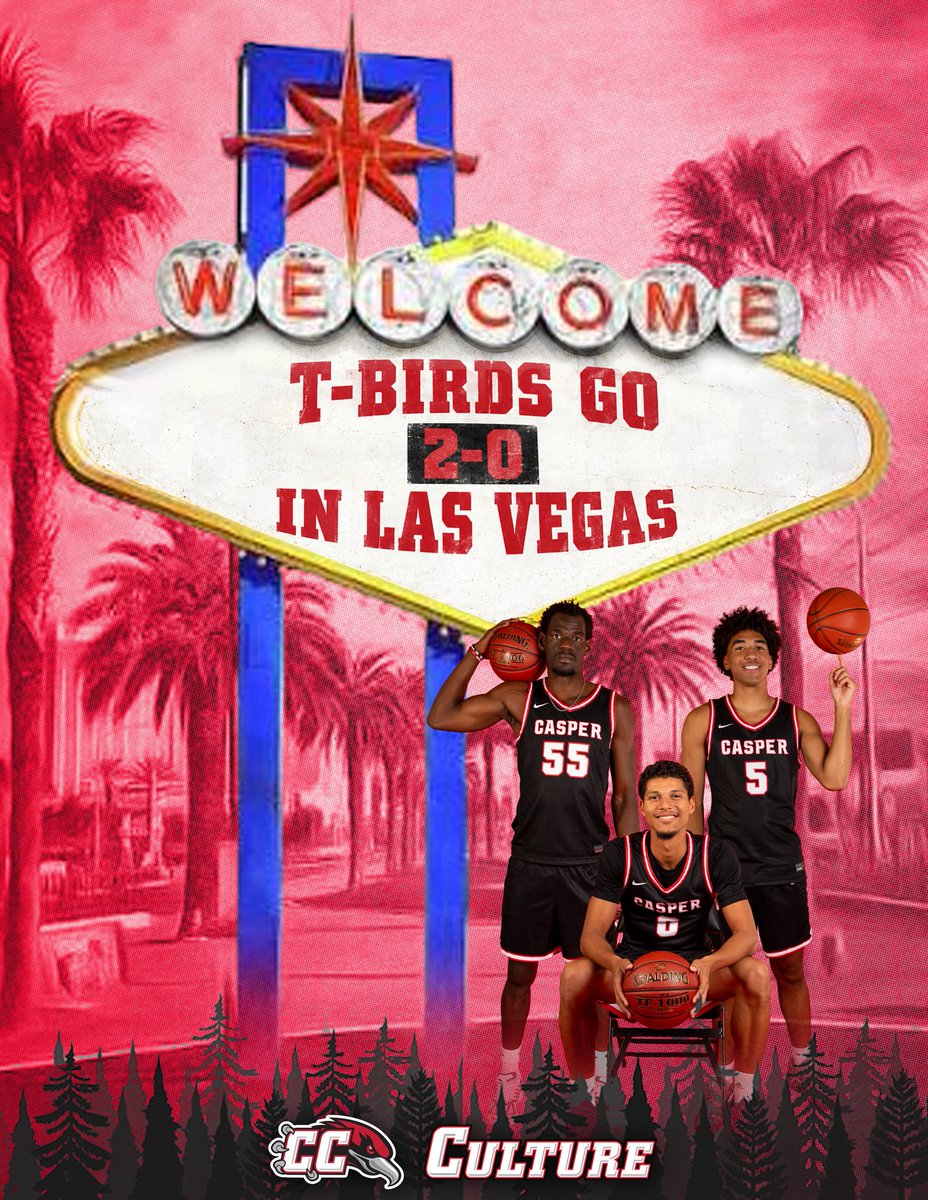 CasperMBB's tweet photo. T-Birds take care of business in Las Vegas! 🦅🔥

Picking up wins against two really good teams in the College of Southern Nevada and San Jose City College. Proud of our guys and the way they competed!

#FlyWithUs🦅🦅🦅 https://t.co/7TyLddNhzA
