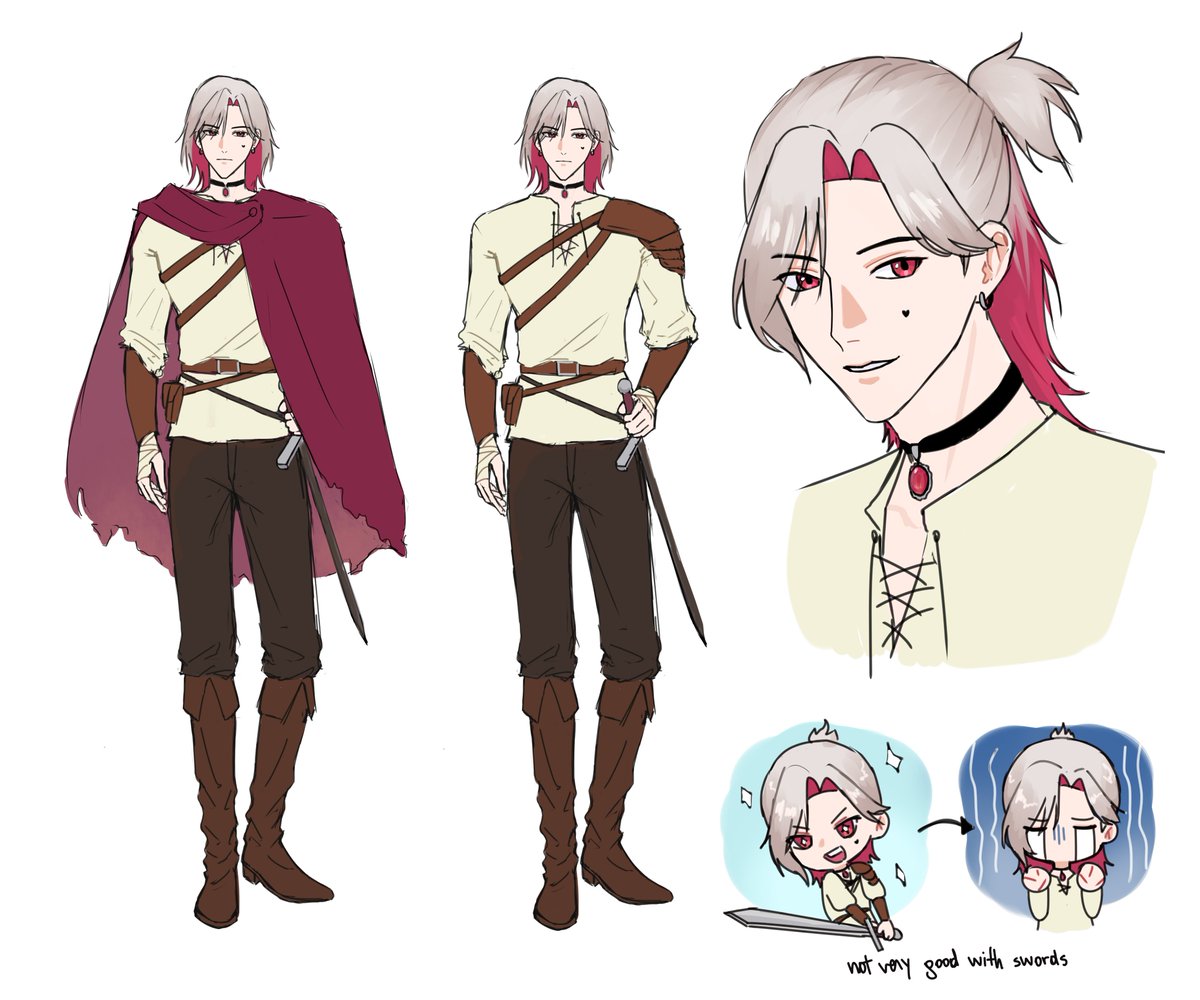 p0r0to's tweet photo. my idea for drenken jaeger #LockArt #FSFABLES

character details below ↓ https://t.co/MCFCliHCa7