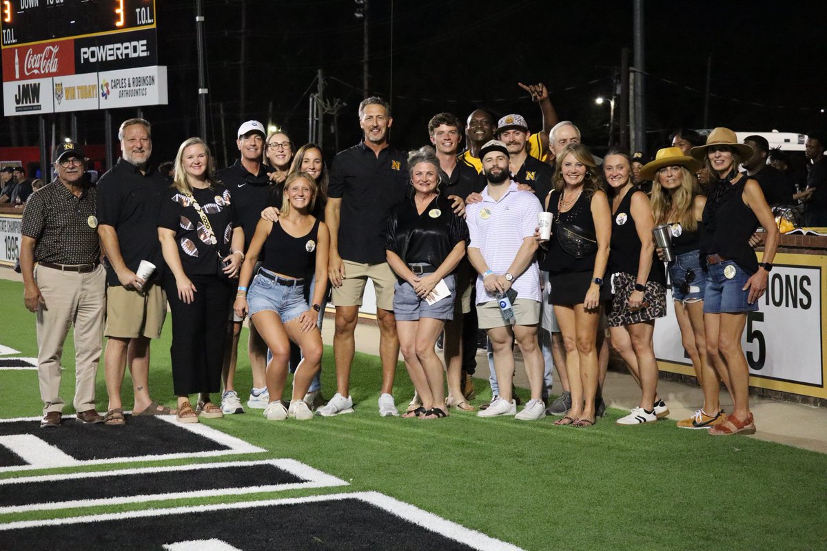 OriginBank's tweet photo. 🏈 We’re incredibly proud to share that Neville High School has named its football field in honor of our own Mickey McCarty!
After decades of coaching, mentoring and serving his hometown of Monroe, this recognition is a meaningful reflection of the impact Mickey has made both on and off the field.
Congratulations, Mickey! This one is well deserved.  👏