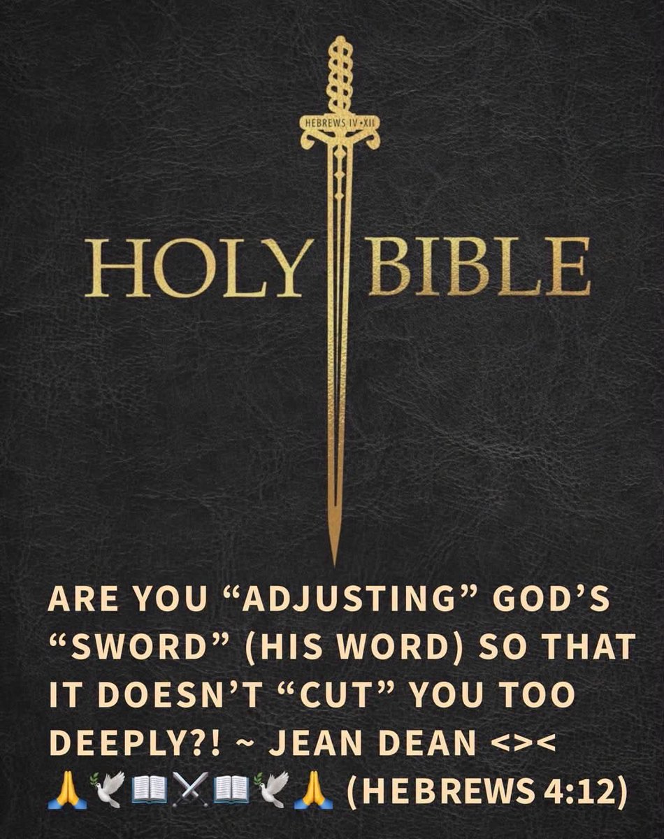 usedforGod's tweet photo. #DailyBlessings #YHVH #God #Jesus #Yeshua #HolySpirit #Salvation #Gratitude #Love #Peace #Faith #Hope #Healing #Prayers #Patience #Goodness #Kindness #MAGA #TrustGod #GodsPromises #HeartOfGod #Comfort #PrayingForYou #GodsLove #GodsHolyWord #GodsSword #ShabbatShalom
GOOD EVENING EVERYONE ❣️😃
&
SHABBAT SHALOM 🕯️
May God bless EVERYONE reading this, as you draw near to God, & ALLOW Him to EXAMINE your heart … using His Word!❣️
🙏🕊️💕🕯️⚔️📖⚔️🕯️💕🕊️🙏