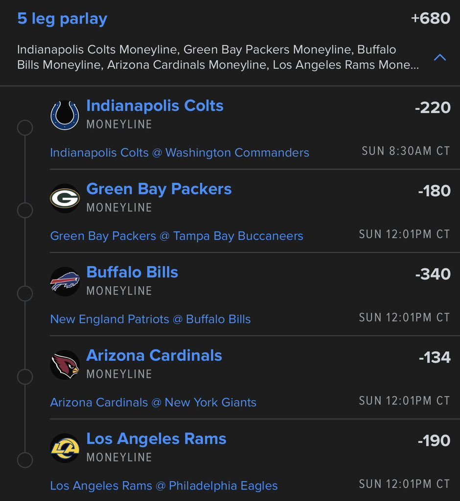 MelissaMeshack's tweet photo. NFL MONEYLINE HEAT 🏈🔥

#fandual #prizepicks @Playbook https://t.co/0At2ccTtKZ