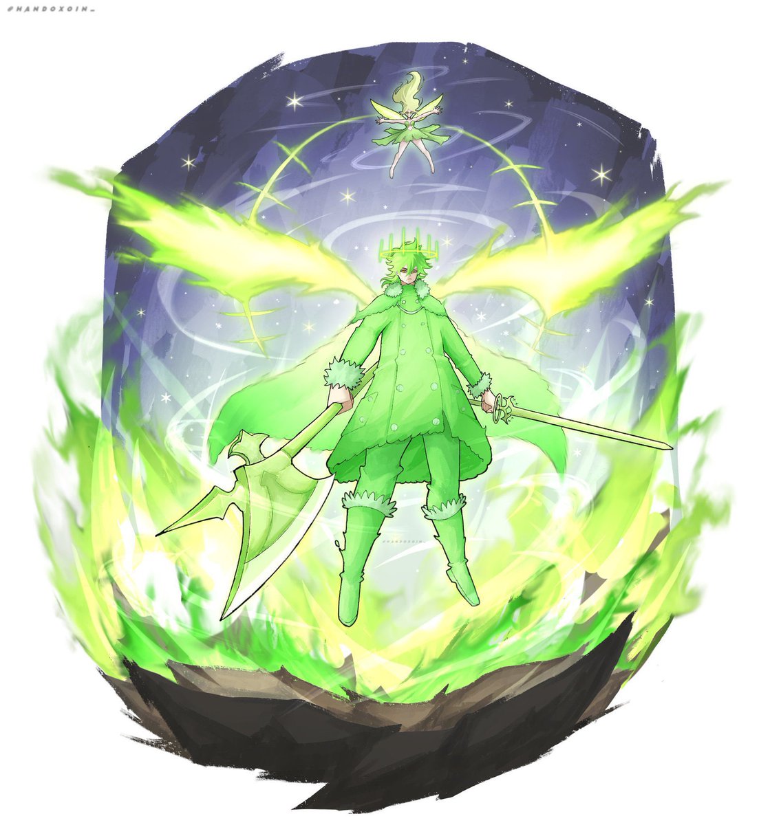 Handoxoin_'s tweet photo. walcome back🫡

#blackclover #fanart #illustration‌‌ https://t.co/q7jb0XQtiC