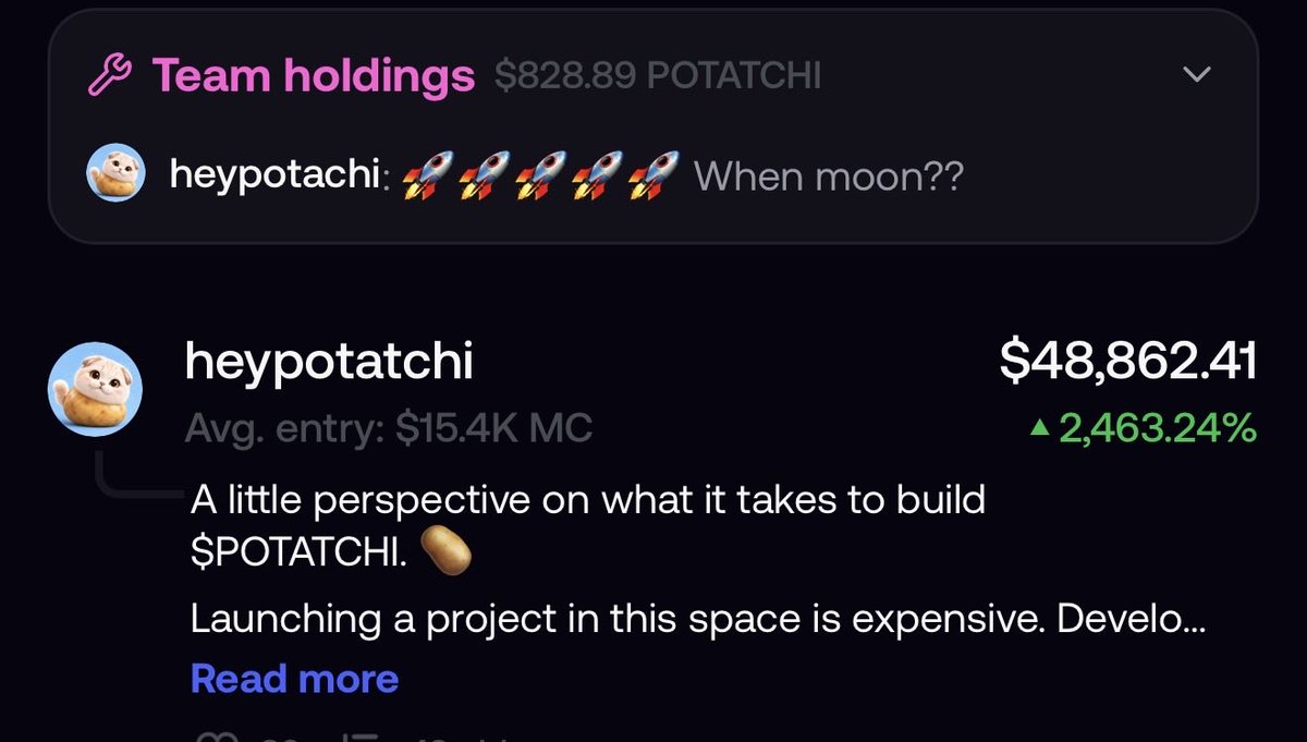 ruralvalidsnake's tweet photo. POTATCHI TREASURY UPDATE 🥔

It’s official. Our treasury wallet has now been tagged on @fomo . 🔧✅

Funny story though 😂 Someone working at @fomo HQ in NYC accidentally tagged it under a similar username instead of the correct POTATCHI account.

I reached out directly to @paulerlanger from Fomo about it. He acknowledged the issue right away and they’re already working on fixing the username. 💚

This is how fast the Fomo team responds. This is exactly why we support Fomo. They listen, they respond, and they work on things quickly. 🤝 Thanks team @fomo. 

So yes, POTATCHI’s treasury is officially tagged on Fomo. 🥔🔍

Another step toward making everything as transparent and verifiable as possible.

Build in public. Treasury in public. Everything on chain. 🚀