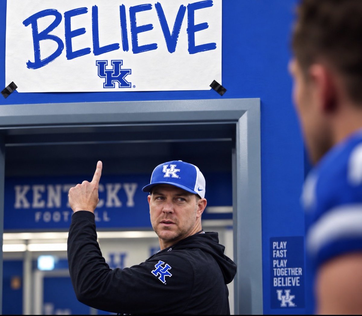 mikepruitt's tweet photo. Believe #bbn #kentucky #sec #football https://t.co/gN61u6mITw