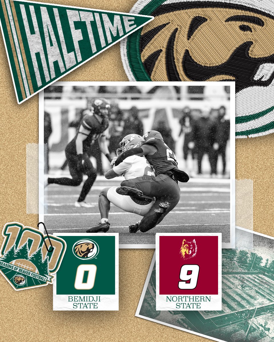 BSUBeaversFB's tweet photo. Work to do in the second half.
BSU 0
NSU 9
#GrindTheAxe #BeaverTerritory https://t.co/qppOLK44Ux