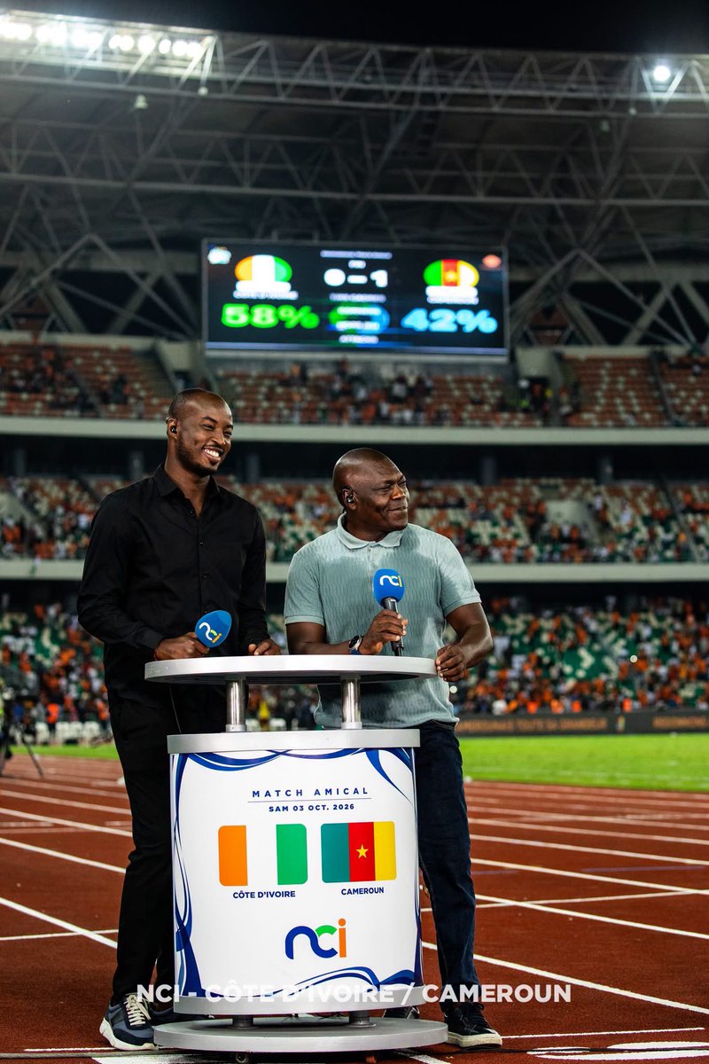 AllezLesLions's tweet photo. 🔴 David Pagou : « J’ai toujours l’oreille tendue vers les compatriotes. Si on les a satisfaits aujourd’hui tant mieux. Vous savez les Camerounais aiment la qualité, ils aiment la victoire donc je pense qu’aujourd’hui ils sont satisfaits. Notre objectif est de rendre le public très content ». 🦁🇨🇲

📸 @nci_television