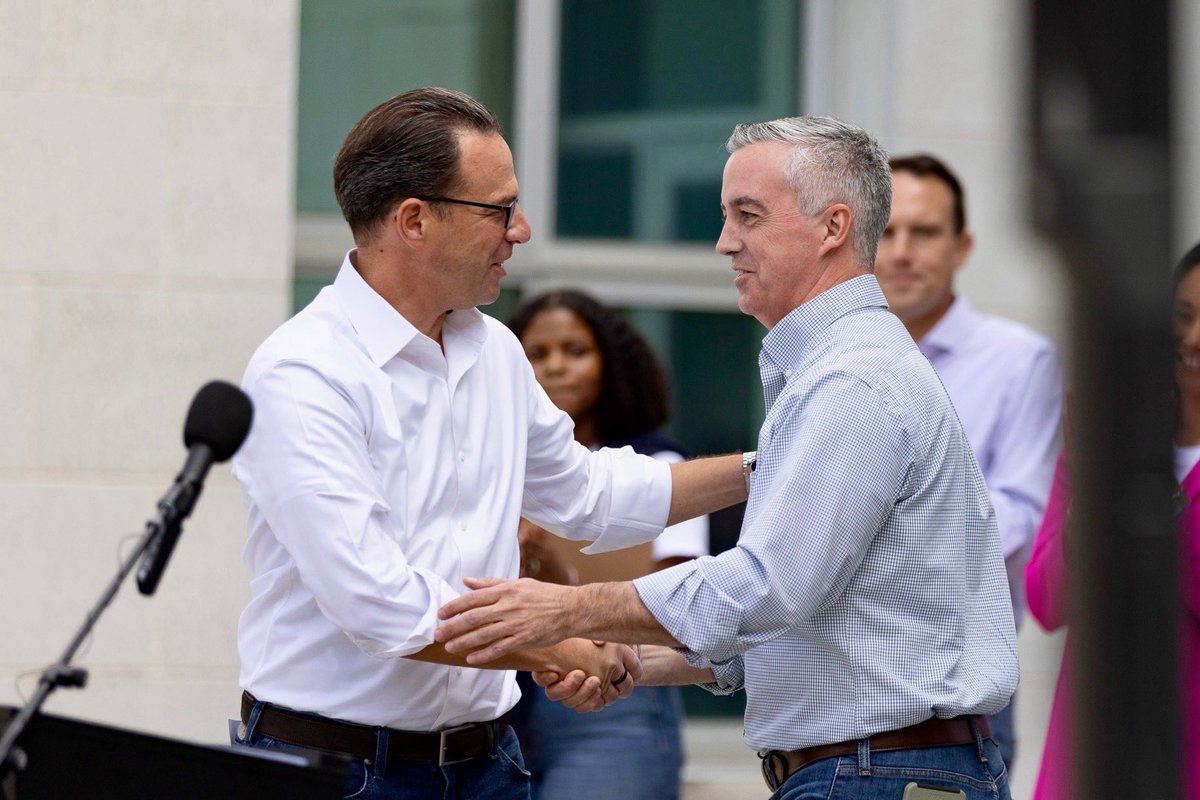 JoshShapiroPA's tweet photo. The path to delivering a Democratic trifecta and flipping the US House this November runs through Bucks County.

With one month until Election Day, Bucks County is fired up and ready to deliver. https://t.co/XGsMujB8FC
