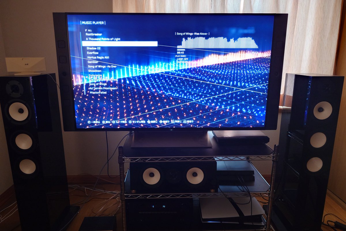 d412ex's tweet photo. 音楽プレイヤーと化したエースコンバット8 https://t.co/XQQNY2vpRc