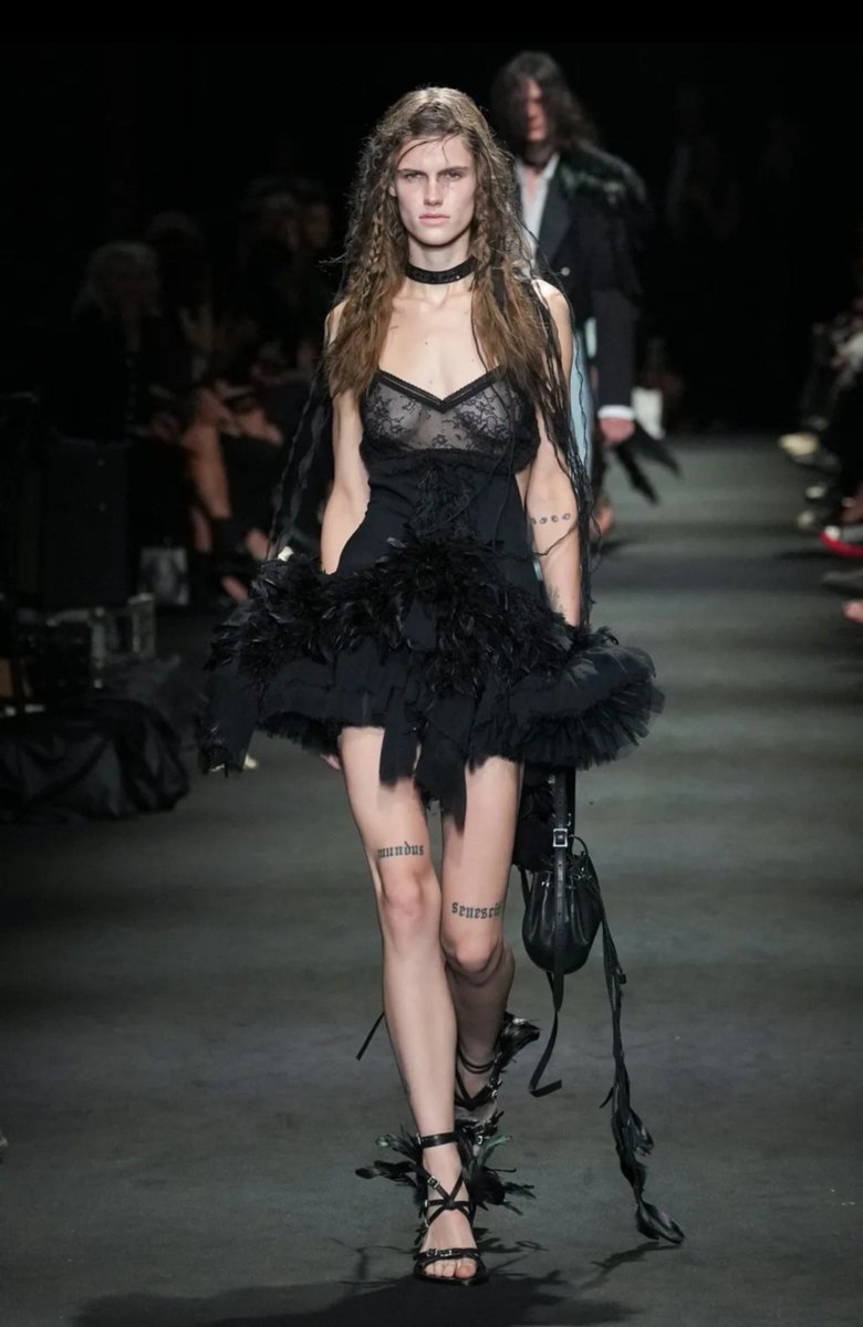 madamelocale's tweet photo. ann demeulemeester ss2027 ˙ . 𓏲ּ𝄢. 𖦹˙ https://t.co/smXGQYJsMO