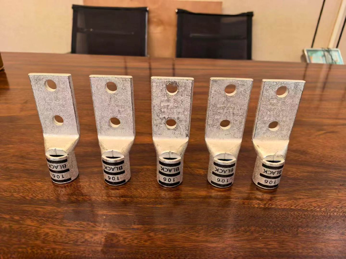 weiwei887362375's tweet photo. Heavy-Duty Two-Hole Copper Compression Lugs
#TwoHoleLugs #TwoHoleCableLugs #CompressionLugs #LongBarrelLugs #NEMALugs #CopperLugs #CableTermination #PowerConnections #ElectricalTerminals #IndustrialConnectors #ElectricalEngineering #CableLugSupplier
https://t.co/fb1NoRkVgy https://t.co/JbcGyBdFt2