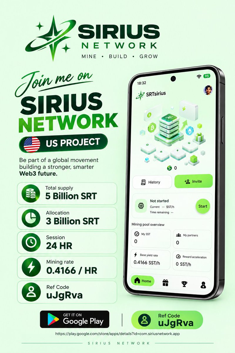 Earl011289's tweet photo. 👉 Sirius Network🇺🇲🇬🇧

✨Launched in less than 48

🥳Total supply: 5 Billion SRT

⚡Allocation: 3 Billion SRT

🤗Session: 24 HR 

💎Mining rate :  0.4166/ HR 

📱Ref Code:  uJgRva

https://t.co/9Q1lbLFIGR

I don't think any country will be taking the number 1 spot from the US https://t.co/3w12YQ19u9