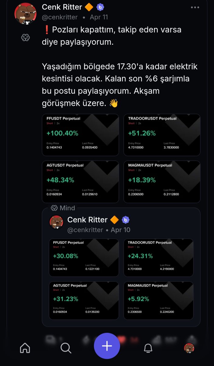CenkRitter's tweet photo. Vakti geldiğinde short ta güzel para kazandırır. 🙂

Brolyz'in analistleri piyasa hem yükselirken hem de düşerken para kazandırır. 🤝🏻
#Brolyz https://t.co/sqiAjHqwbK