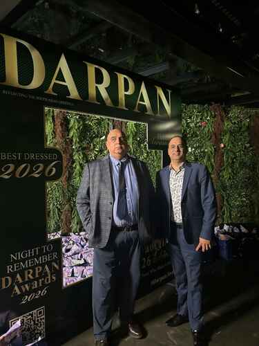 rahejad's tweet photo. Had a wonderful evening attending the Darpan Awards 2026. Thank you to Puran Rana and BDC for the invitation. #DarpanAwards2026 #BDC #SkyReachCapitalGroup https://t.co/lnLYIwQYJ0
