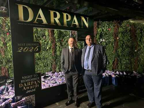 rahejad's tweet photo. Had a wonderful evening attending the Darpan Awards 2026. Thank you to Puran Rana and BDC for the invitation. #DarpanAwards2026 #BDC #SkyReachCapitalGroup https://t.co/lnLYIwQYJ0