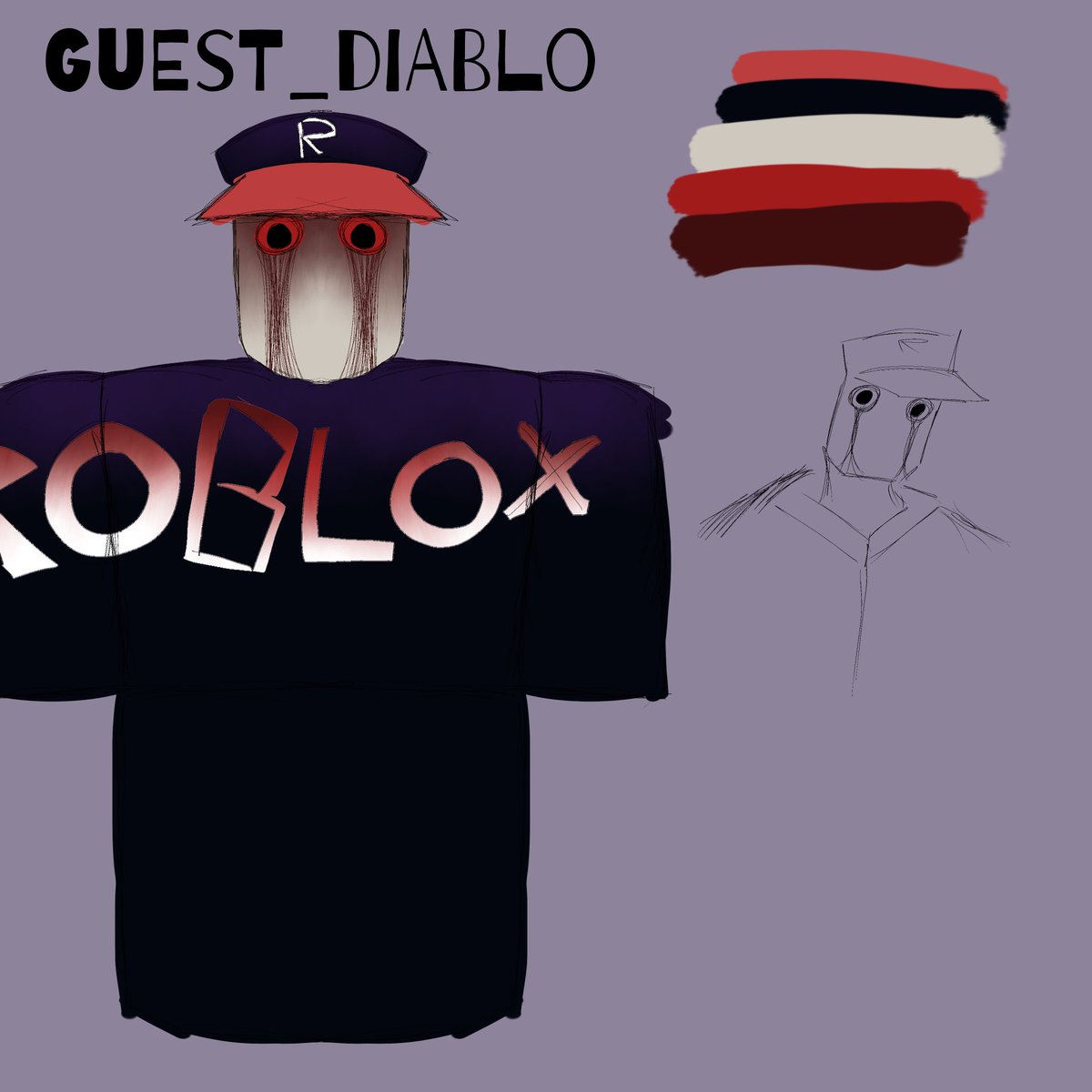 MalcolmSahur's tweet photo. Ugly ass guest666 design i wanna post thats a while ago #robloxart #robloxㅤ https://t.co/0tXhaWwiAO