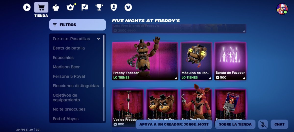 FrostlexG's tweet photo. @Jorge_Most Hola bro disculpa no me alcanzó para comprar a asta no llegue a pensar que venía a 2,000 pavos pero en cambio compré a Freddy https://t.co/6c7Y9wjl9q