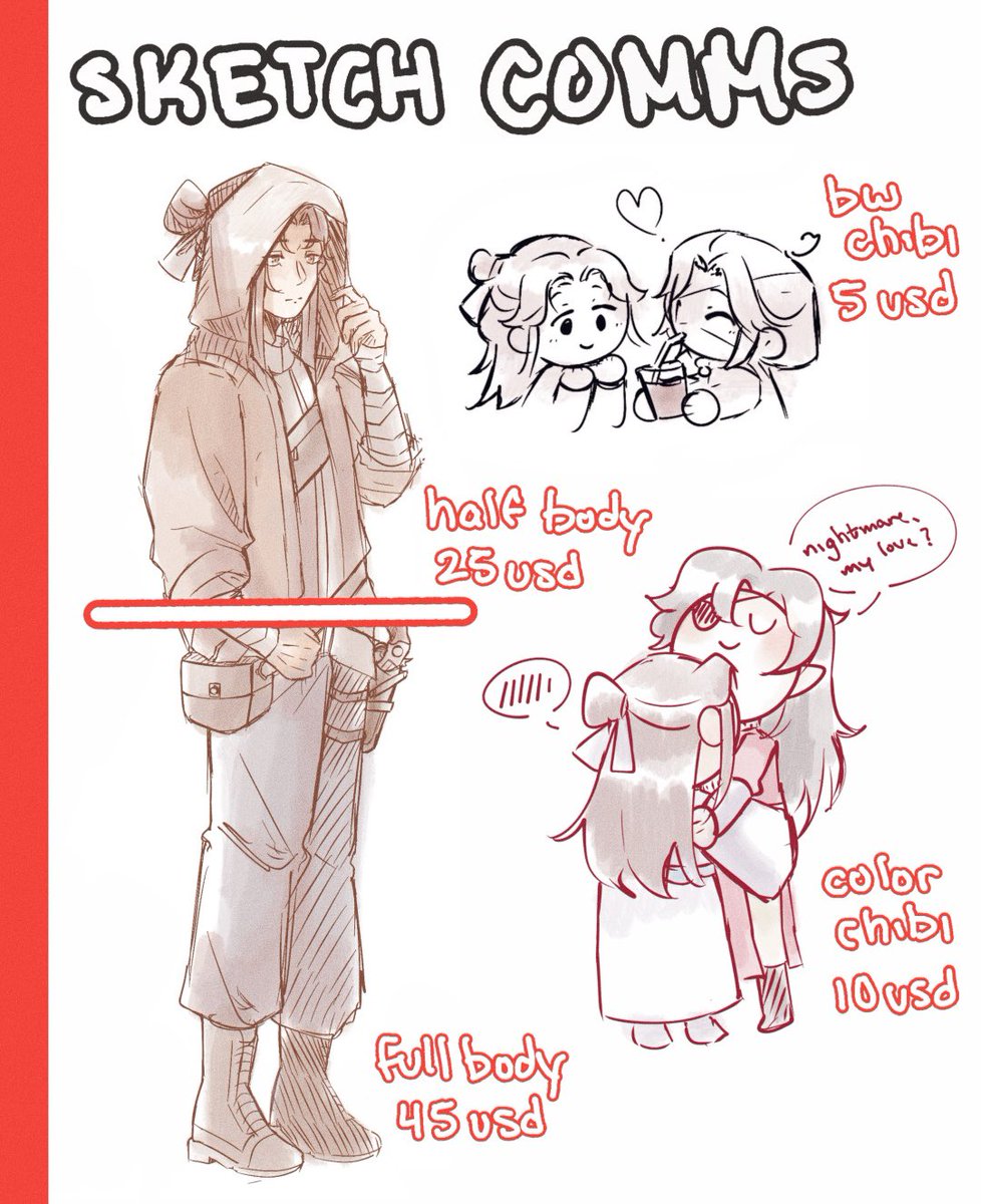 oshikasa's tweet photo. [🔁 very appreciated!]

my commissions are now open!! if you’re interested in a character illustration or watercolor sketch, please check out my vgen 🌸 i also take kofi for chibis or if you’re more comfortable dming me on twitter for a comm

https://t.co/CqRx0lcCW3 https://t.co/K8tPa2FJdu