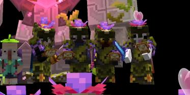 Bbluueblue's tweet photo. Como se ve la chibi siendo líder en la dungeon https://t.co/1dSqp077Fj