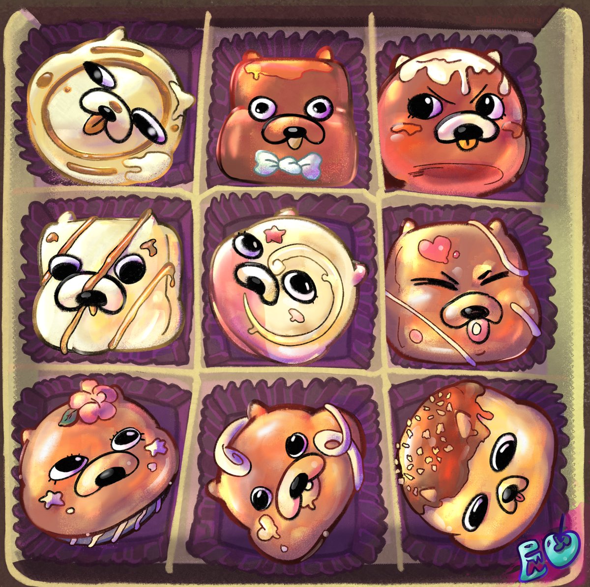CartoonistEddy's tweet photo. Tercer día PIBBLARDOS...💜✨
-03. Pibble DE CHOCOLATE.
@OcasRandom
#pibbletober #ocasrandom #dibujodigital #pibble #fanartㅤㅤㅤ https://t.co/KGnfbxTf72