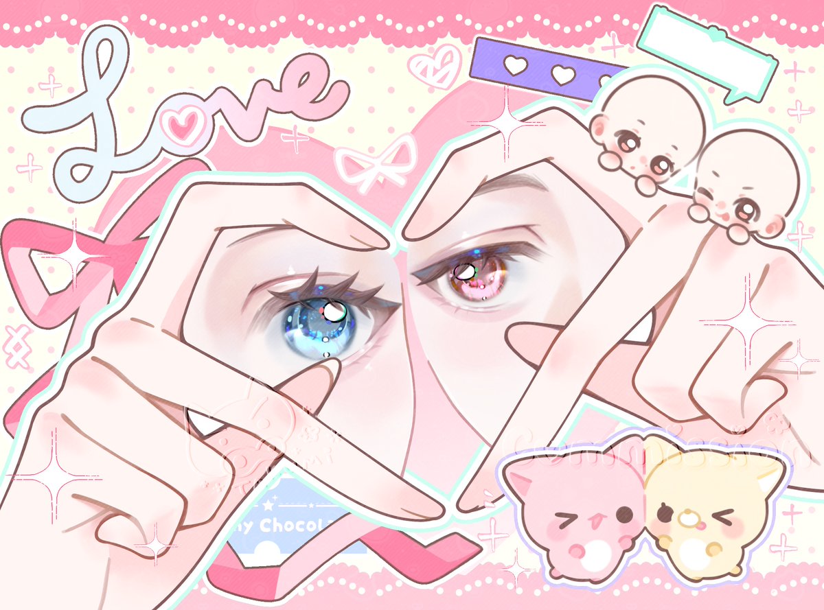Takumi3i's tweet photo. 🎀 NEW BASE + GIVEAWAY! 🎀

Make a cute eye banner for you &amp; your favorite character! 💗

Follow + 🔃 = 1 chance to WIN this base for FREE!
 1 winner ♡

🛒 Base available on VGen ↓
https://t.co/GOvO4lHI4N

#YCH #yumeship #artmoots #EyeBanner https://t.co/WxS8hn5HRR