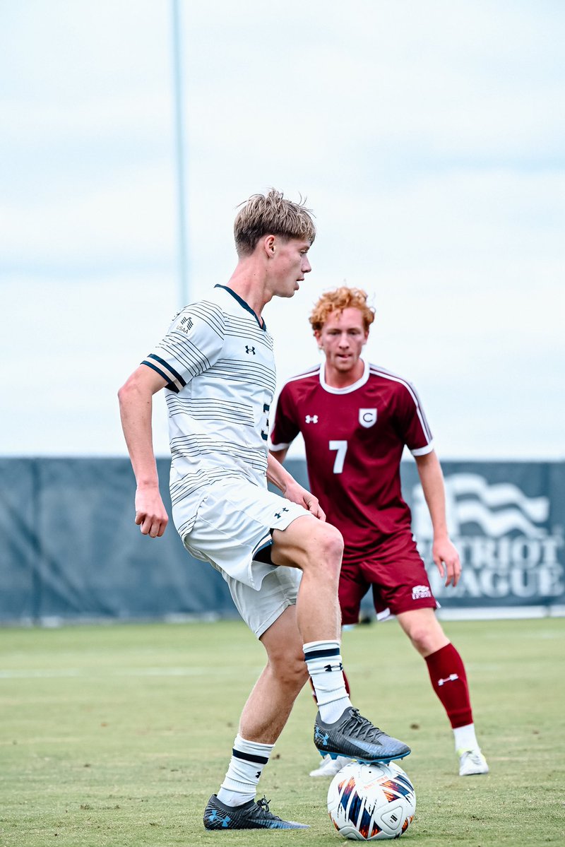 NavyMSoccer's tweet photo. We’re onto Army https://t.co/wrVaKyF9sC