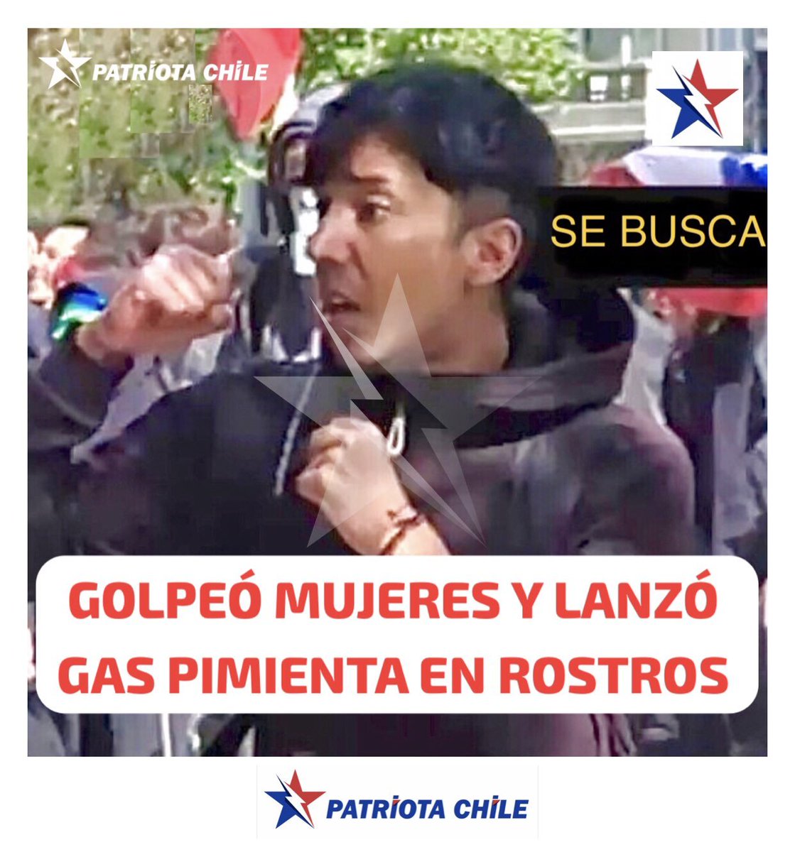 DanyAld33955332's tweet photo. Ese es el Maric..., comunista que golpeó a mujeres y le echó gas pimienta, por pensar distinto, en la marcha estudiantil. https://t.co/hbk8c5SukS