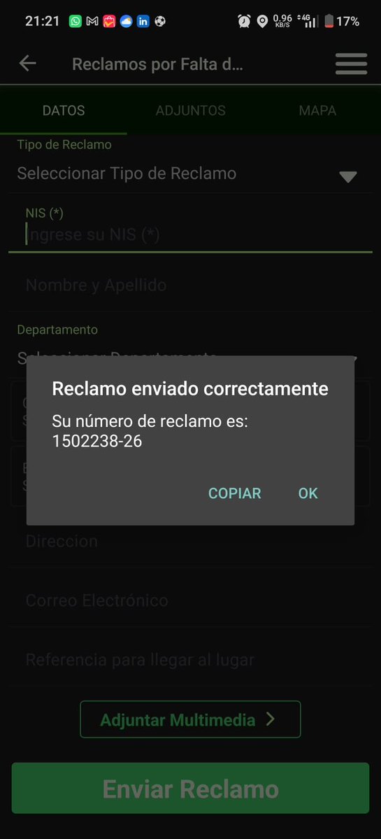 Nadkathram's tweet photo. @ANDEOficial Ciudad Nueva sin energía eléctrica en las calles https://t.co/VJMlbVJ2Js