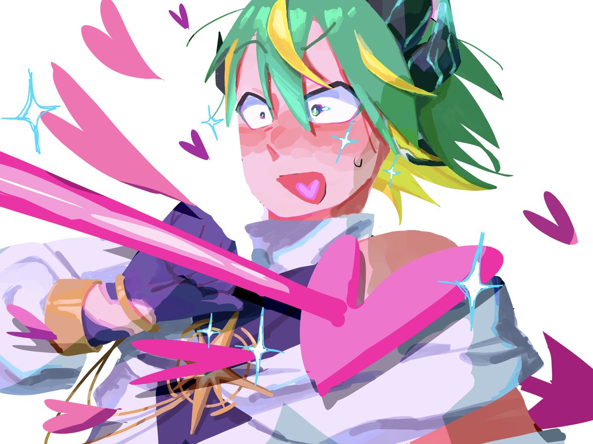 sannginooyatu's tweet photo. 💕ずっきゅーーーーーーん！！！💕
#12星座V星図　#イラストㅤㅤㅤ https://t.co/wr3Q1G5KV8