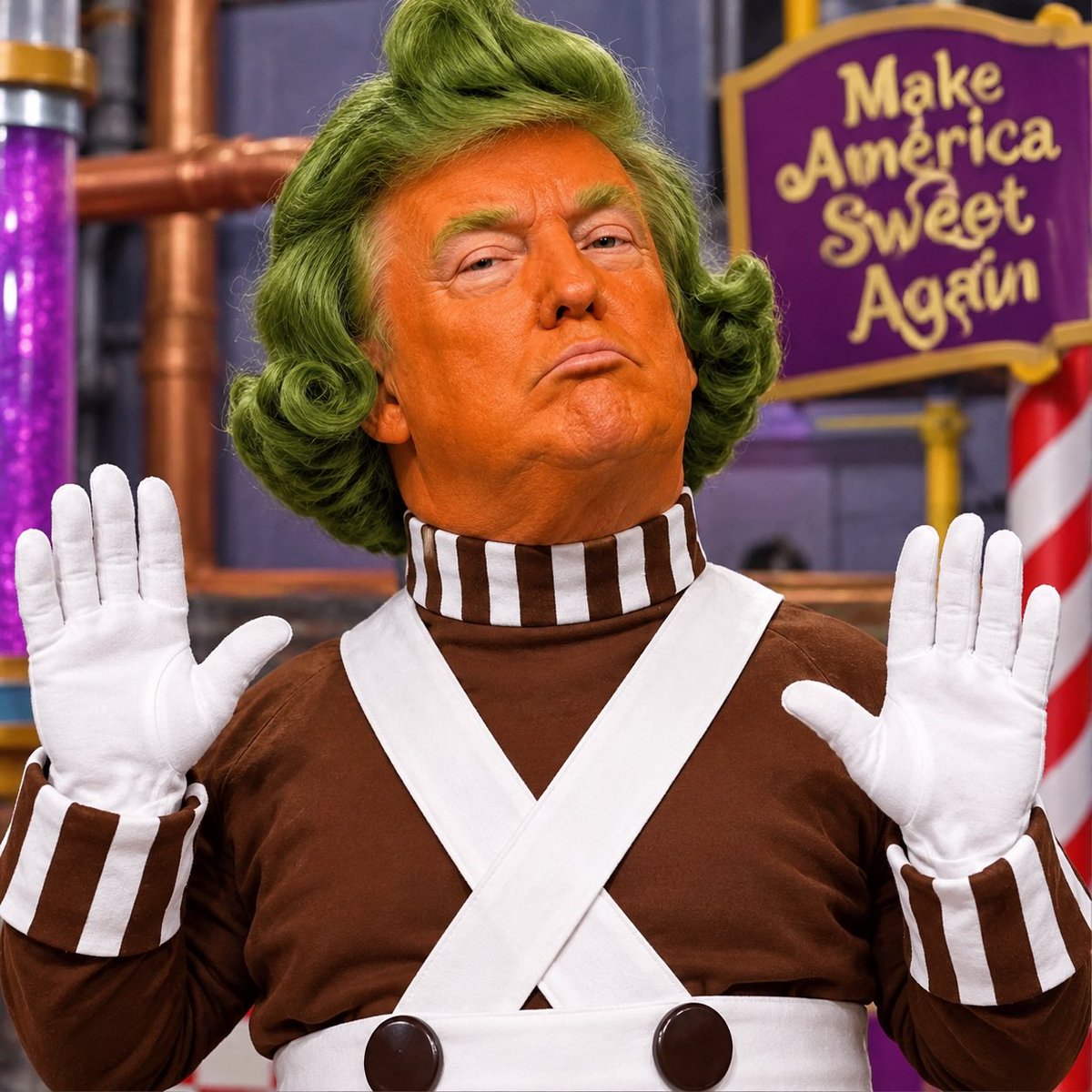redheadhugger's tweet photo. @spencerpratt Who you calling an Oompa Loompa? 😂 https://t.co/YUgLi75JaT