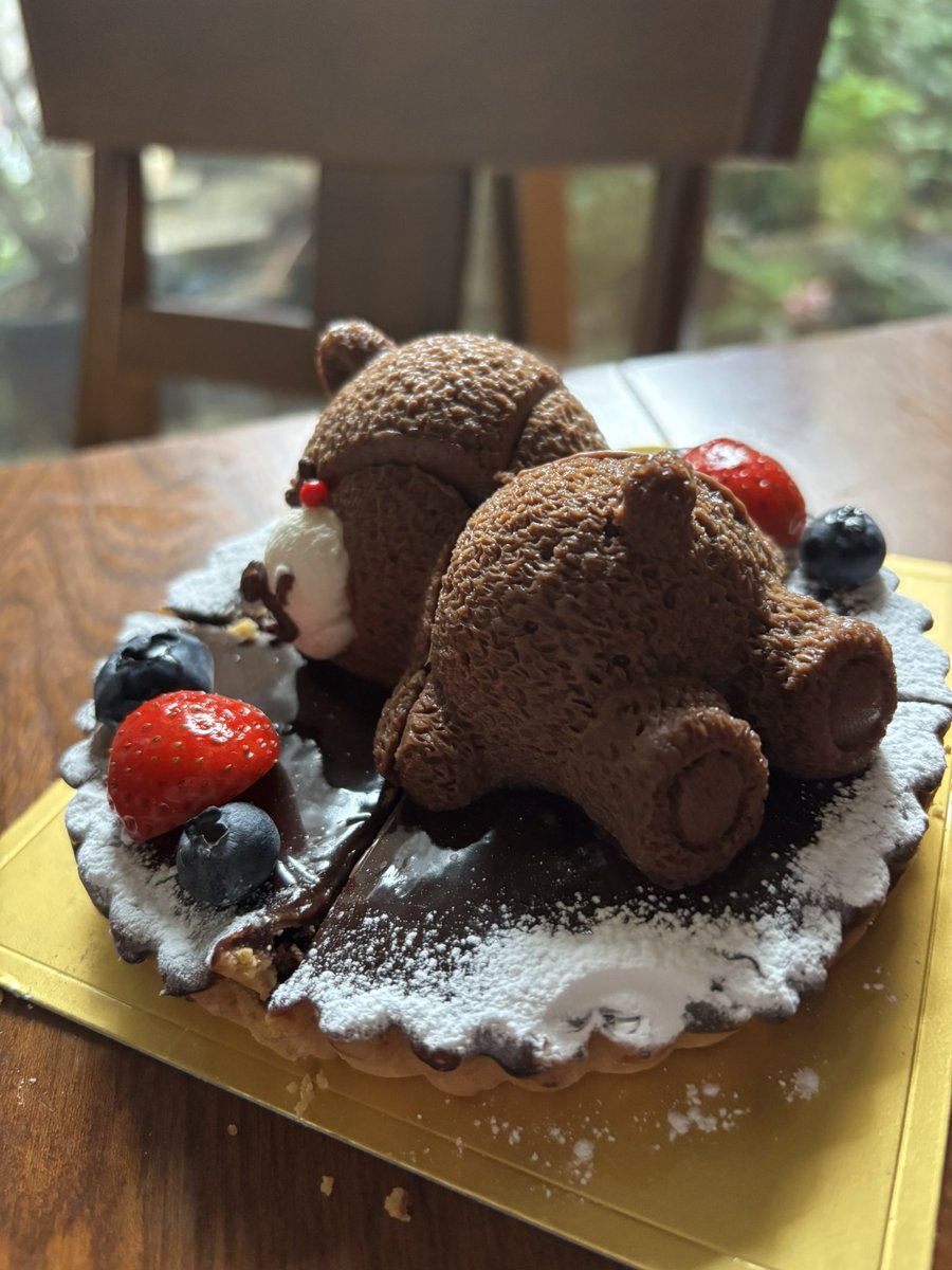 inotuke's tweet photo. ミムラさんとこの、コグマネテルヤンは是非食べて頂きたい！
クマはかなり濃厚です😊

気の毒な画像になってますが https://t.co/hQtV3g5vDc