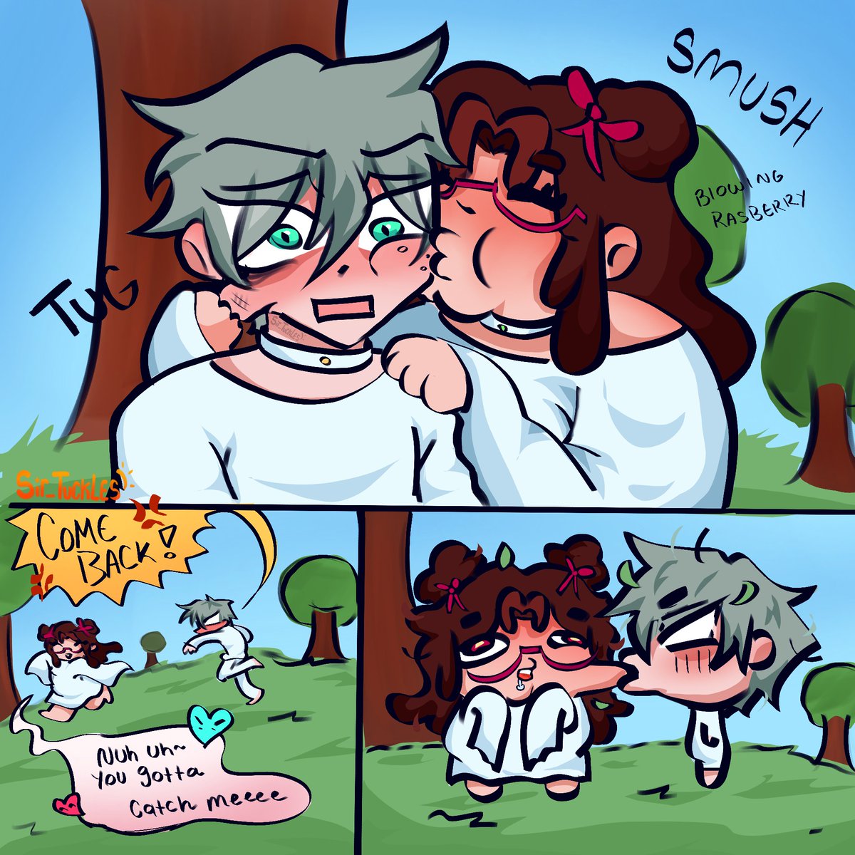 Sir_Tuckles's tweet photo. ||🎼🩷|| Day 3 of #elisyumetober2026 !! They were such cute kids, hopefully nothing bad happens to them.. 
~~~~~☆~~~~~
#yumeship #yume #selfship #fanart #art #yumetober #TILL #lovelymelody https://t.co/XlYAzEqbsW