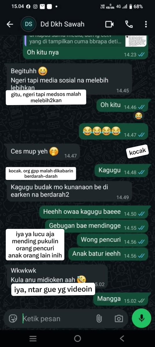 penganutsekte's tweet photo. Gimana anak-anaknya ga pada jadi pembully, orang orgtua dan keluarganya aja begini 🙂‍↔️💔🥀
Bukannya merasa bersalah, malah mau nambahin mukulin katanya 🤣 mank anjg sih 🖕

Sekarang gue yakin, jiwa pembully itu emang diturunkan oleh orangtua.
Ini salah satu contohnya! https://t.co/6OVeTvyDUb