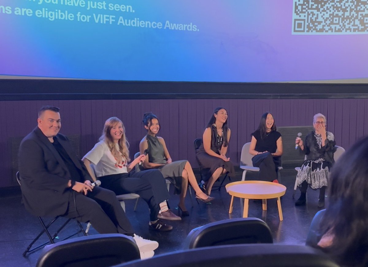 Count3D's tweet photo. The World Premiere for SEND THE RAIN was last night @VIFFest! Honoured to have done the Locations for this intimate film written and directed by @Hayley_Gray and Kaayla Whachell and starring @DylanPlayfair @immyyoume and Erika Prevost.  #sendtherain #viff #madeinCanada #Vancouver https://t.co/RNm6lYAGOq