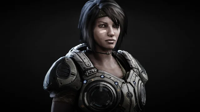 XD5600's tweet photo. @LibezWolf Parece que olvidaron que Gears ya tenía personajes femeninos como Sam y Anya, y ambas repartían plomo igual que los demás sin necesidad de ser un tipo de 2 metros lleno de testosterona, https://t.co/LXfsEpw0zg