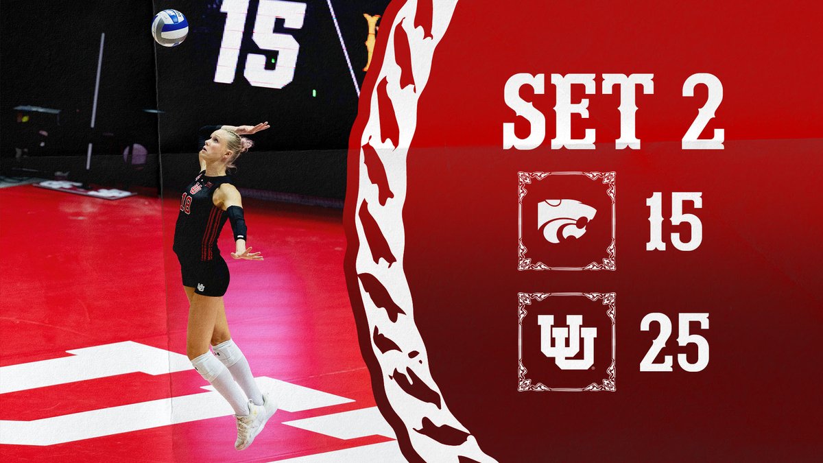 UtahVolleyball's tweet photo. 25 points and 4 Gibby aces later...

Utah takes set 2!

📺ESPN+
#GoUtes https://t.co/bW54XS4iLn