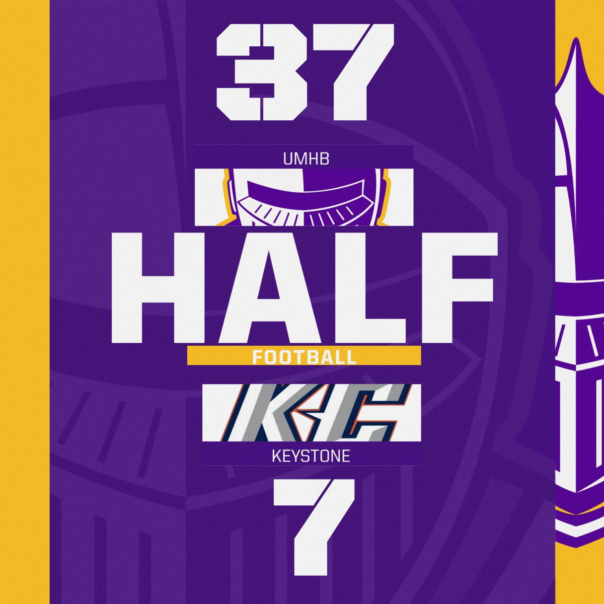 CruFootball's tweet photo. SECOND QUARTER 

#gocru https://t.co/m4ghFOr3xc