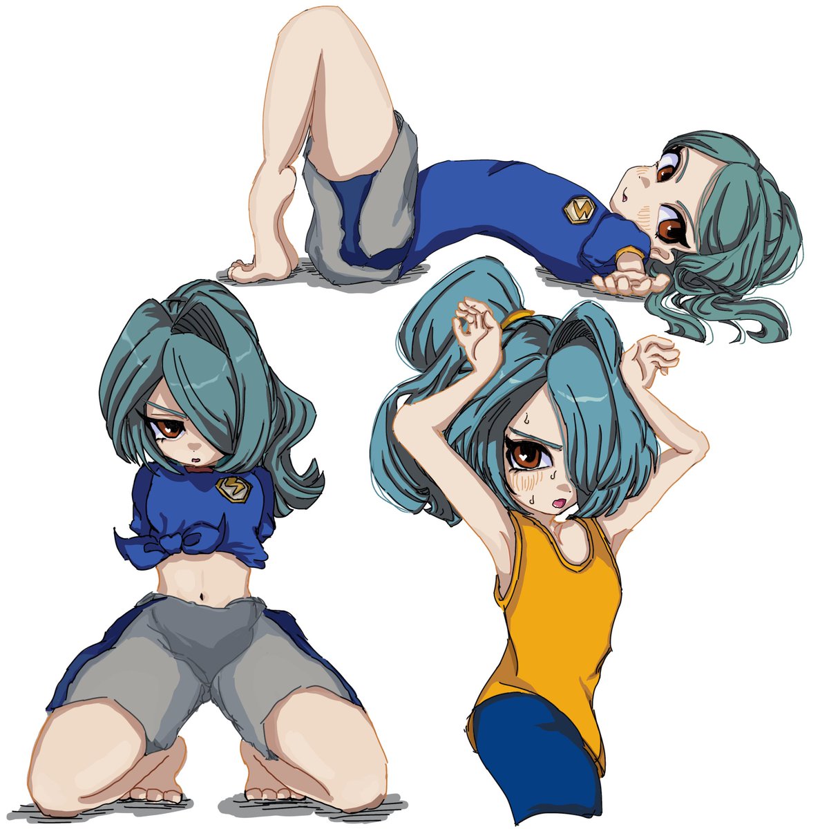 dossan2222's tweet photo. だいぶ前の風丸かわいいな https://t.co/CEbdRB7OhS