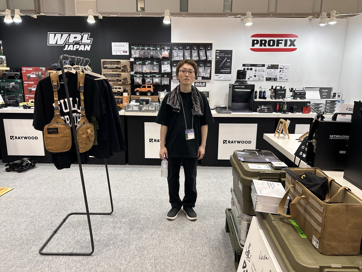 RAYWOOD_Hobby's tweet photo. 全日本模型ホビーショー　最終日！！
本日も宜しくお願いします！！

#全日本模型ホビーショー
#raywood https://t.co/HuBxQjZS9T