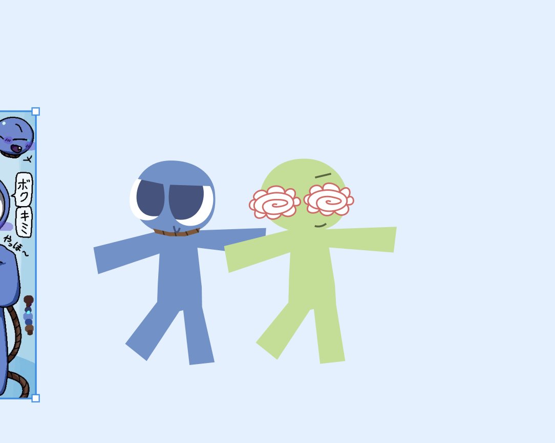 carlinearl2's tweet photo. 家を出る前にこれを描いた
@abarukuO_O + @ShiramochiSweet ！！ https://t.co/asqDa5CNOc