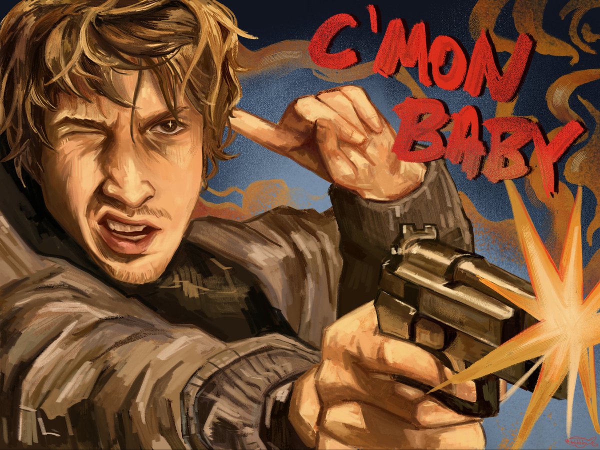 wobbles__'s tweet photo. Bryan deserves the world i love him dearly 

#residentevil #austinabrams #bryanhodukavich #art https://t.co/vCukSLHz75