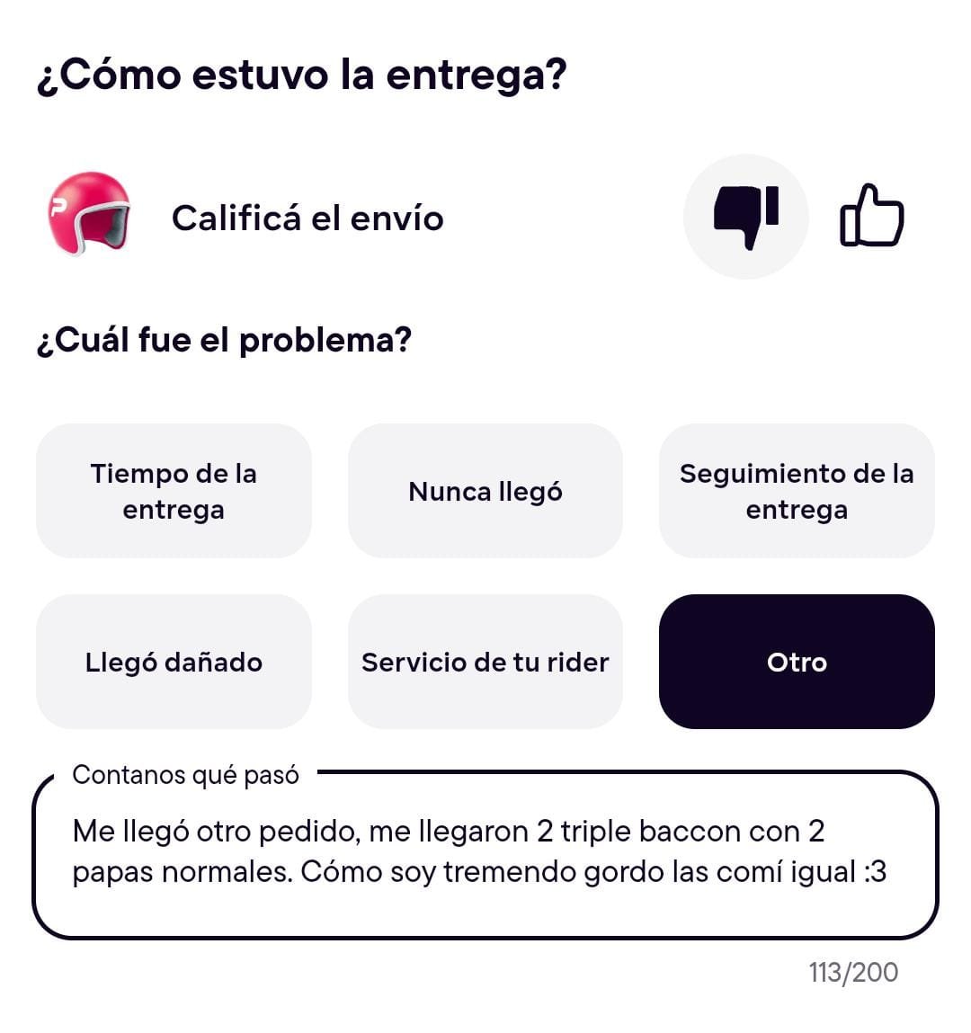 TheSilentFish's tweet photo. Pedí una hamburguesa simple para comer y me mandaron 2 triples bacon con papas regulares incluidas... la vida es bella a veces.

Acá la review: https://t.co/1TXVJwy0jg