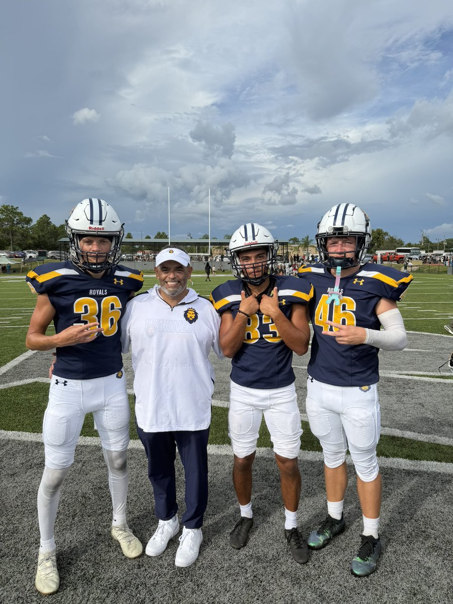 GSabillion's tweet photo. @WarnerUFootball 
@WarnerU 
The best Specialists in the Country 
@SunConference https://t.co/xbYVnD0gWw